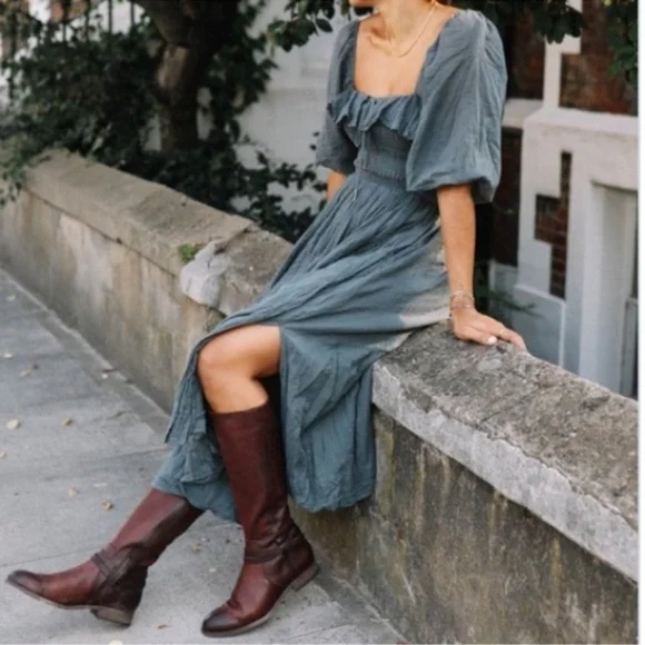 NWT Frye Melissa Belted Tall Riding Boots Size 6 - Picture 2 of 8